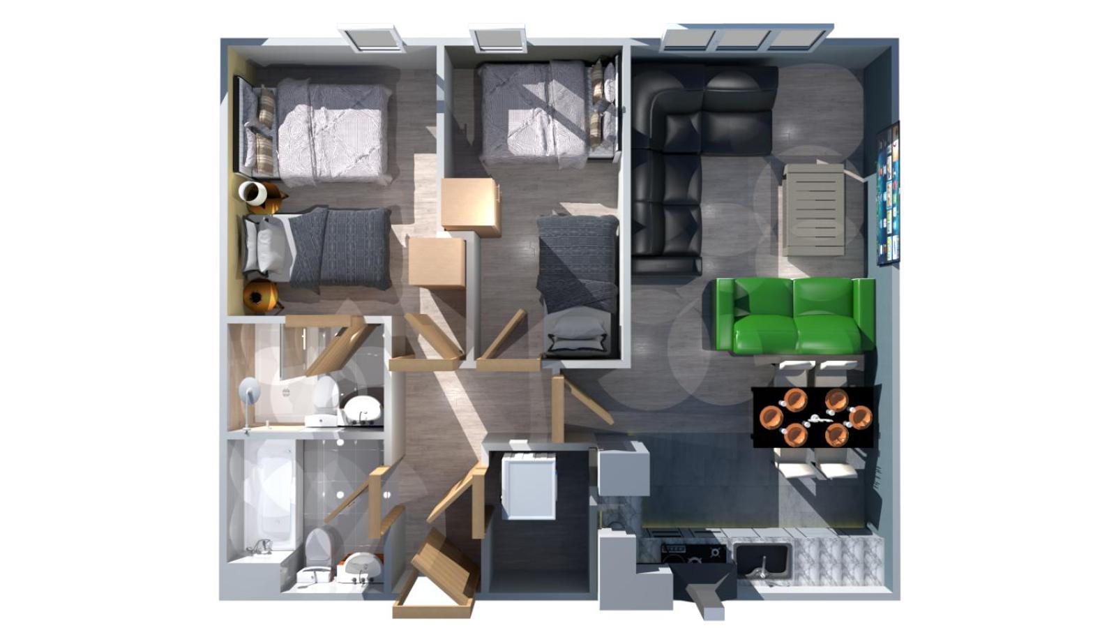 Sidemersey Livings- Convenient And Central 2-Bedroom Haven In L1 Liverpool Dış mekan fotoğraf